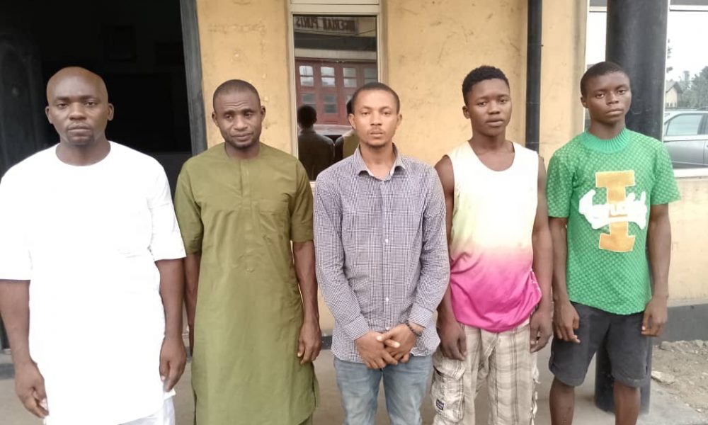 Police Nab Five Suspects, Vow to Frustrate Illegal Sales, Theft at ...